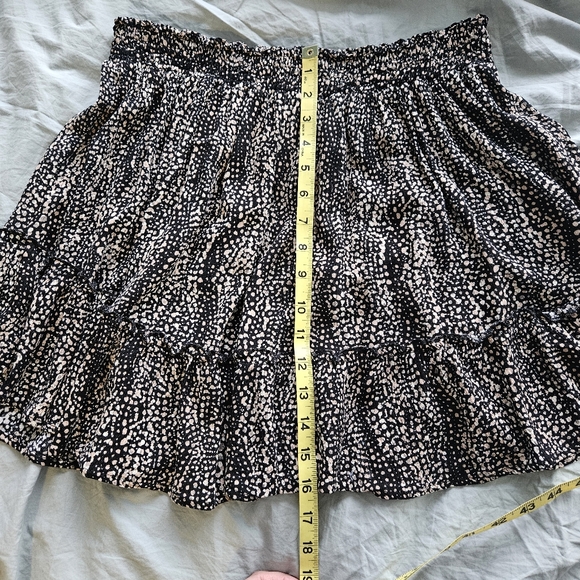 Z Supply printed skirt L stretch waist - Picture 5 of 5